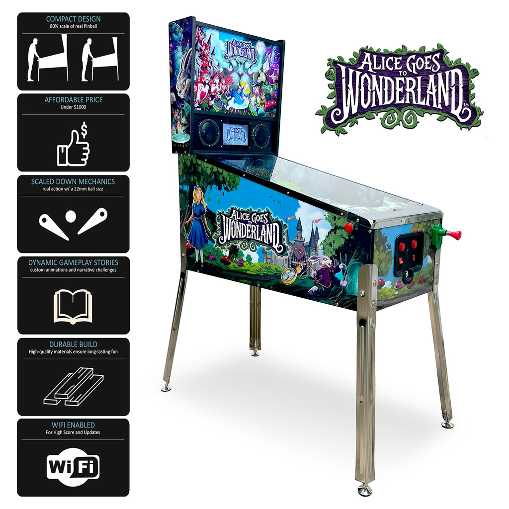 Alice Goes to Wonderland Pinball